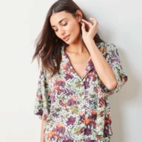 Printfresh Other - NEW Printfresh Satin Wildest Dreams Set in SOLD OUT Red Pandas/Soft Mint 2X